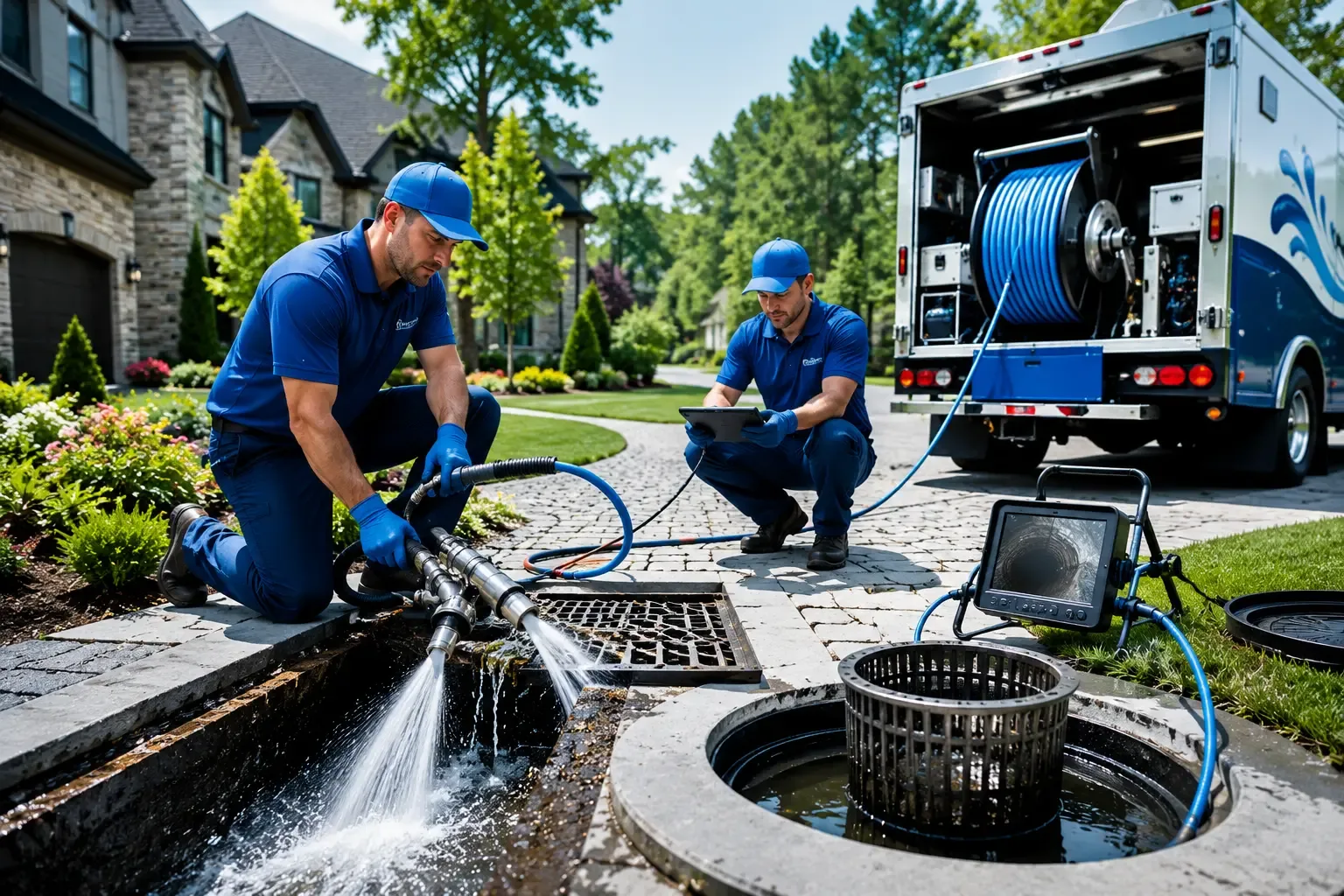 Local outdoor drain cleaning professionals in Golden Valley, ND